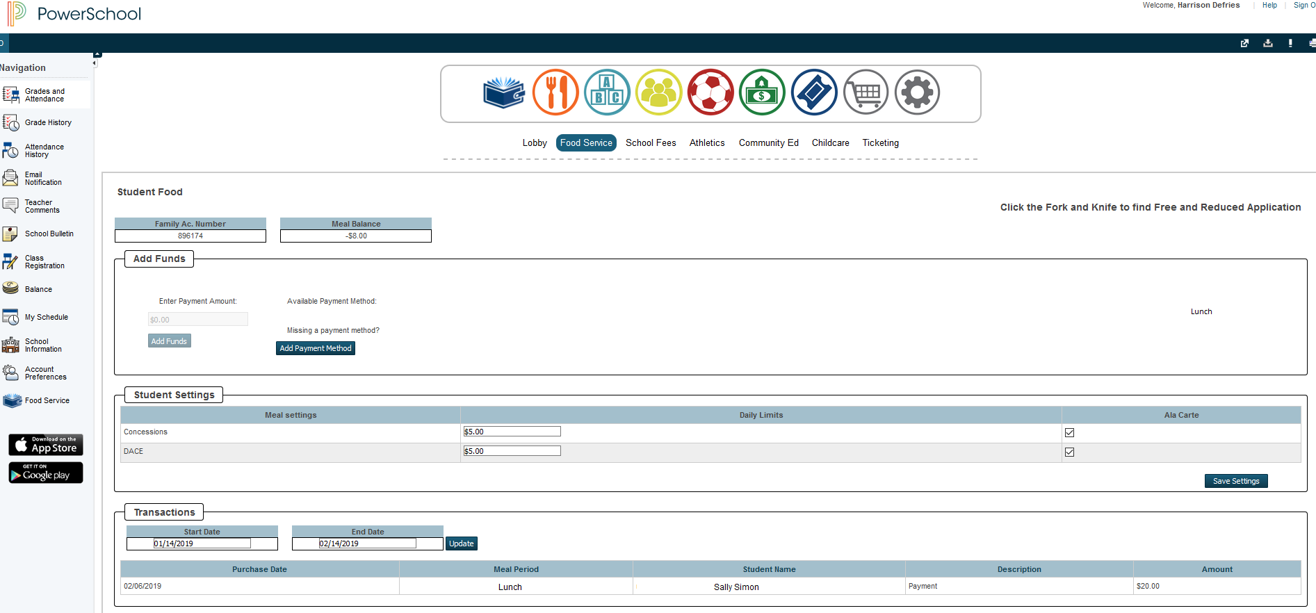 Power school plugin for Wordware.